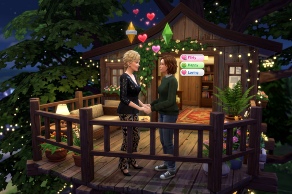 In China, ‘Hacks’ Is Called ‘the Diva and the Strawberry,’ and Fans Built a Whole Sims World Where the Characters Live Together in a Treehouse