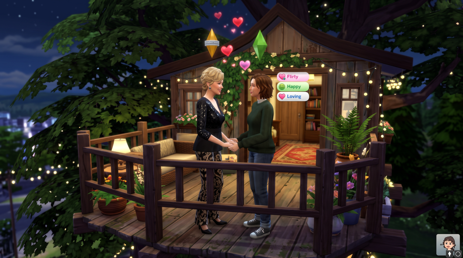 In China, ‘Hacks’ Is Called ‘the Diva and the Strawberry,’ and Fans Built a Whole Sims World Where the Characters Live Together in a Treehouse