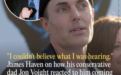 James Haven on How His Conservative Dad Jon Voight Reacted to Him Coming Out at 53
