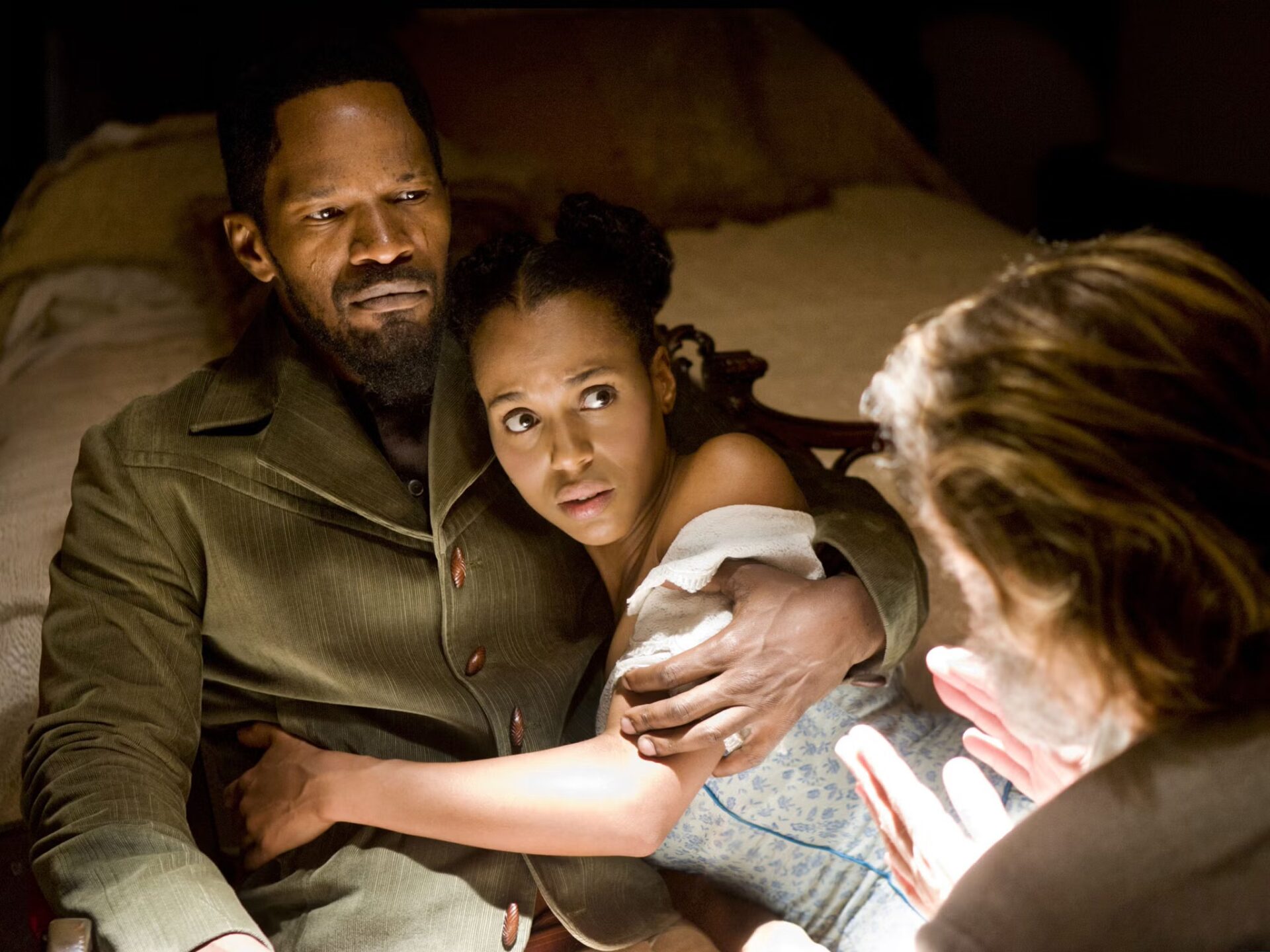 Jamie Foxx Pushed to Cut a R*pe Scene From ‘Django Unchained’ to Protect Kerry Washington Right Before She Became Olivia Pope