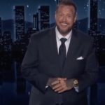 Jelly Roll “Bud Lights” Himself While Hosting His “friend” Jimmy Kimmel’s Show — Makes Crude Joke About President Trump’s Weight — While X Users Post 2024 Video Showing Jelly Roll Sucking Up To Trump At UFC Event jelly-roll-jimmy-kimmel-show-1200x630-1