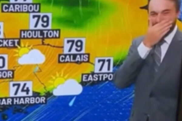FRIDAY FUN: Maine Weatherman Can’t Stop Laughing During Broadcast, Has a Total Meltdown on the Air (VIDEO)