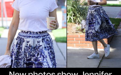 New Photos Show Jennifer Garner Arriving for Sunday Services in Santa Monica, Drink in Hand