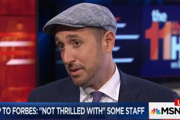 Disgusting Trump-Hating Forbes Editor Who Threatened Firms that Hired Former Trump Officials Is Fired Over  Million Secret Payment