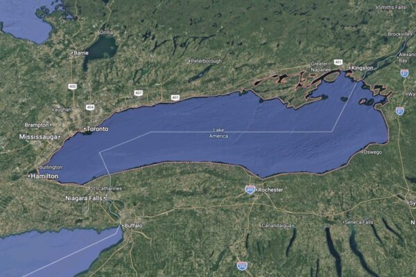 Google Maps Renames Lake Ontario ‘Lake America’ Following Trump Executive Order