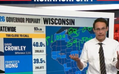 AWKWARD: NBC’s Data Guru Had No Idea What to Say to Audience as Voting SNAFUs Unfolded in Wisconsin (VIDEO)
