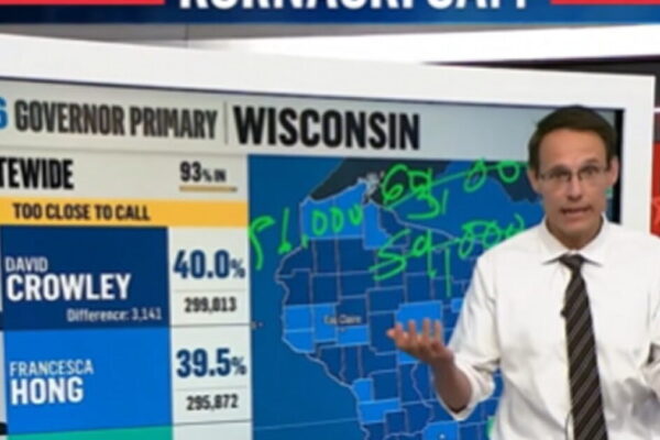 AWKWARD: NBC’s Data Guru Had No Idea What to Say to Audience as Voting SNAFUs Unfolded in Wisconsin (VIDEO)