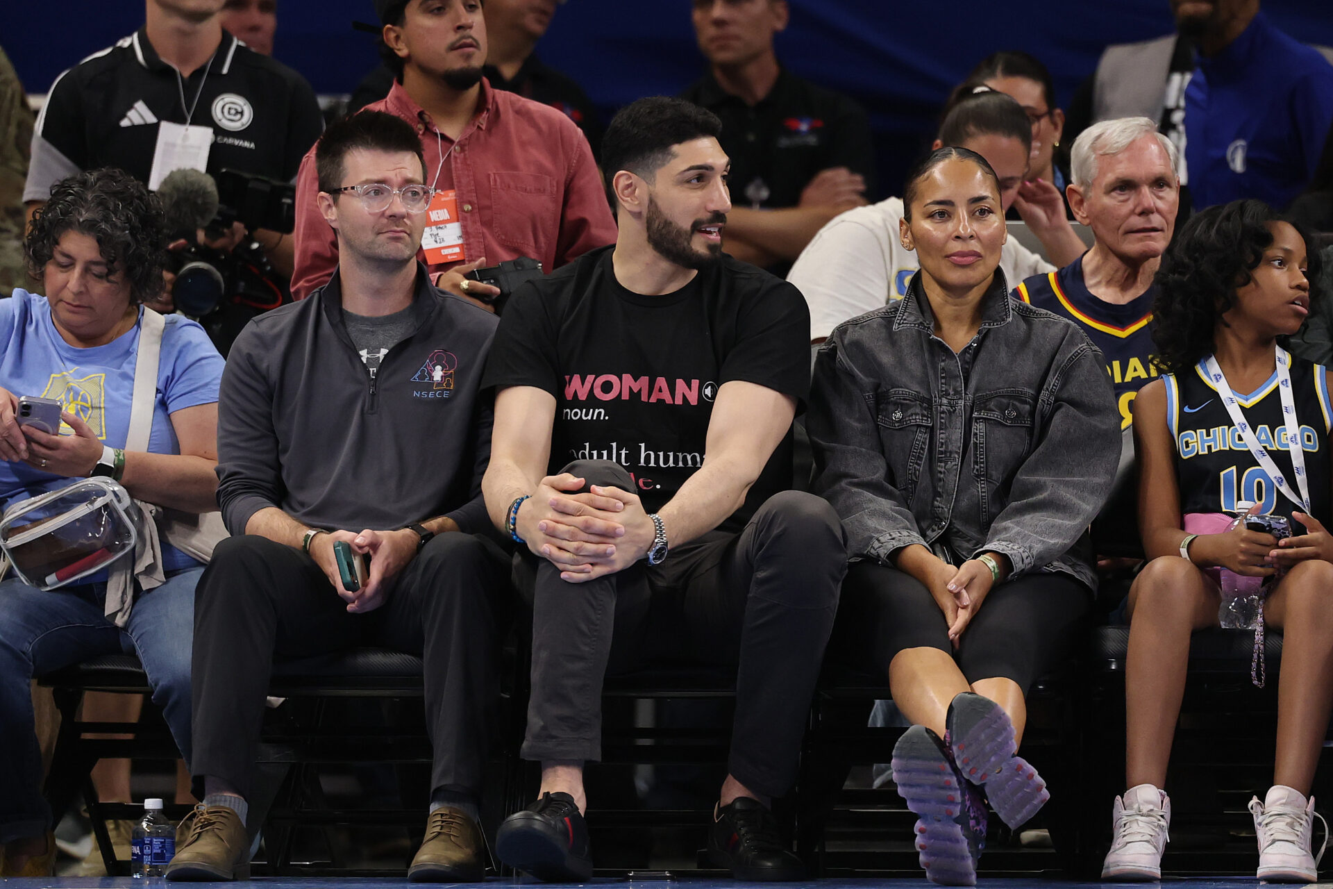 The Man Ejected From the Fever-Sky Game After Confronting Natasha Cloud Says He’s Eligible for the WNBA Draft