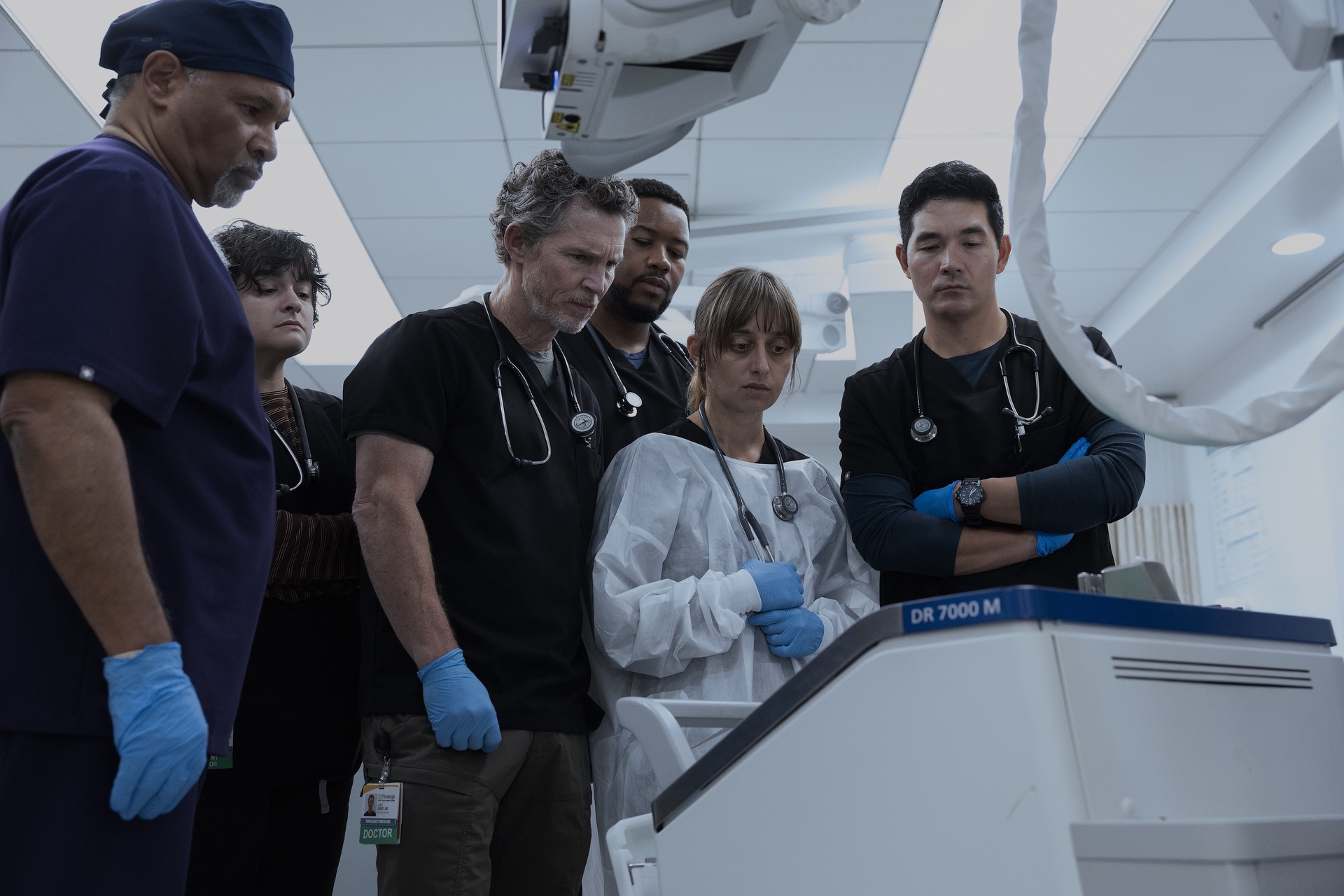 Interior trauma bay scene from The Pitt Season 3