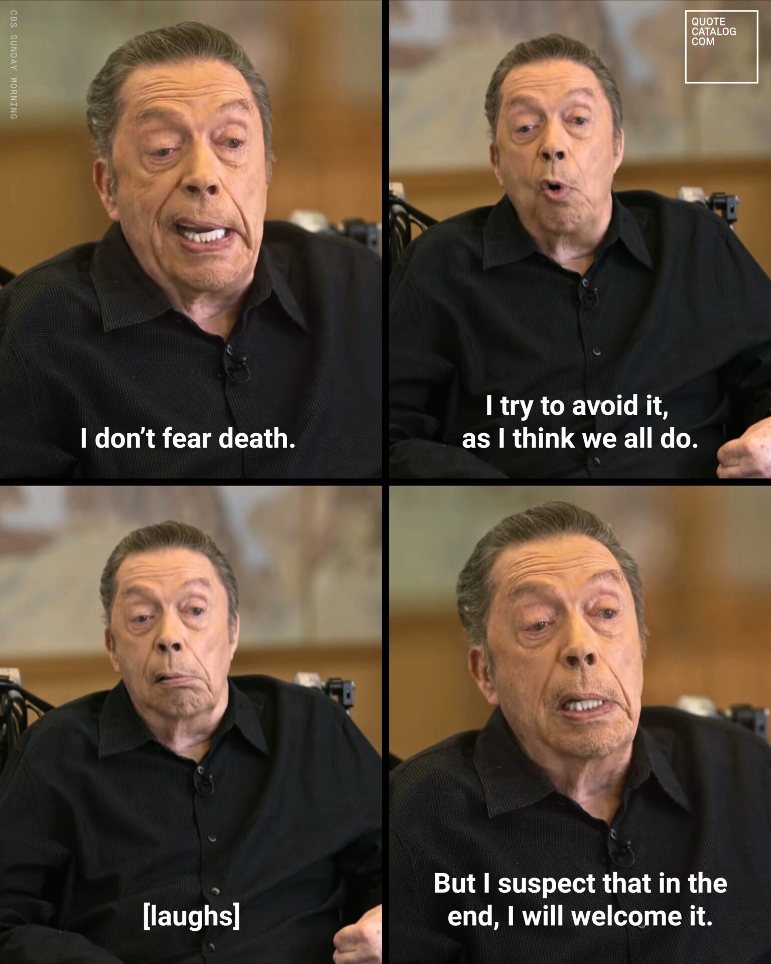 Tim Curry, 10 Months Before He Died: “I Don’t Fear Death. I Try to Avoid It. As I Think We All Do. But I Suspect That in the End, I Will Welcome It”