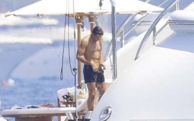 Tom Brady Looks More Ripped at 49 Than He Did Winning Super Bowls, and He Just Took a Dip Off His Yacht in France with a Mysterious New Girl