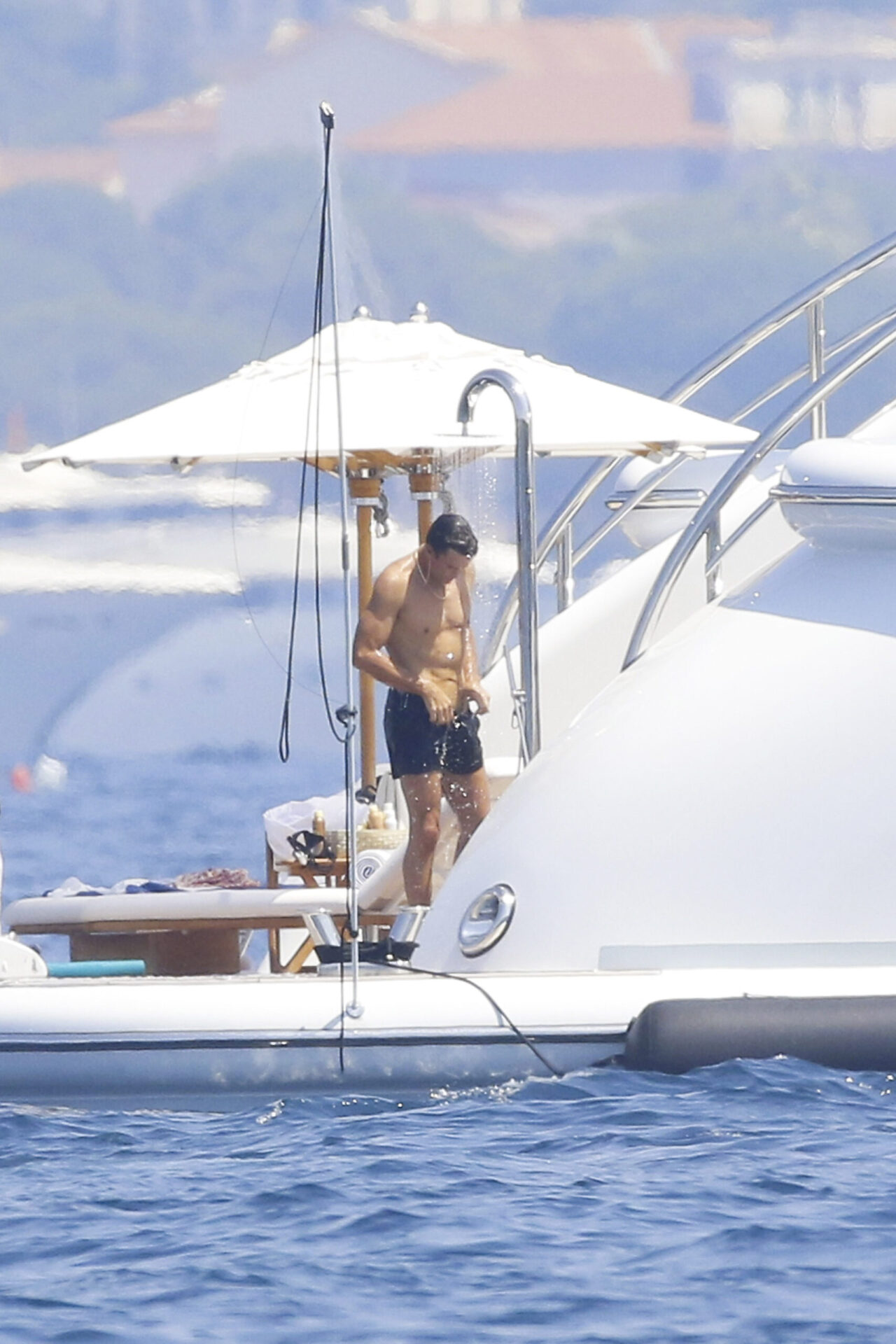 Tom Brady Looks More Ripped at 49 Than He Did Winning Super Bowls, and He Just Took a Dip Off His Yacht in France with a Mysterious New Girl
