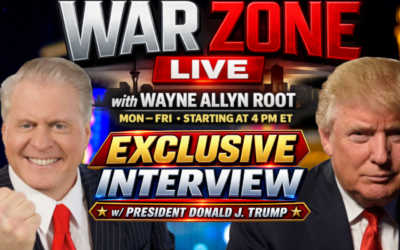 EXCLUSIVE: Wayne Allyn Root Interviews President Donald Trump – Watch Today Live at 4 PM ET