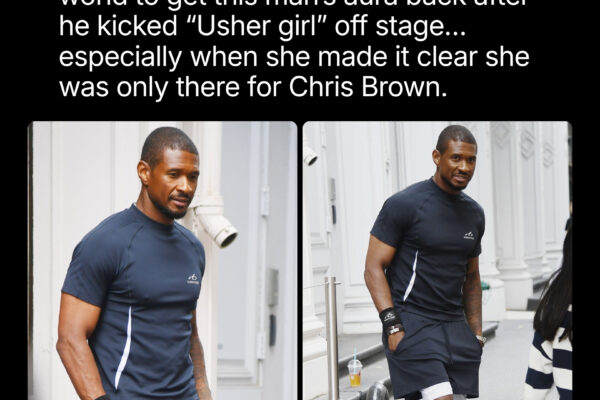 Usher Got Papped Looking Defeated In Balenciaga After Kicking Fan Off Concert Stage For Not Being “Into It”