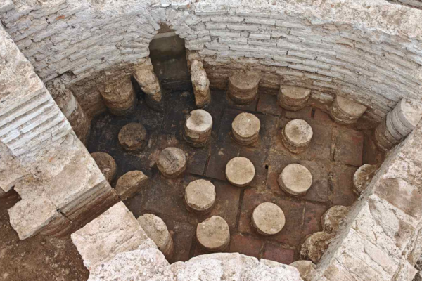 Lavish private bath used by Roman emperor and ‘high-status residents’ discovered at imperial palace in Serbia