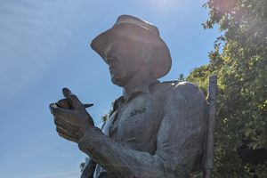 John Ford Statue in Portland, Maine