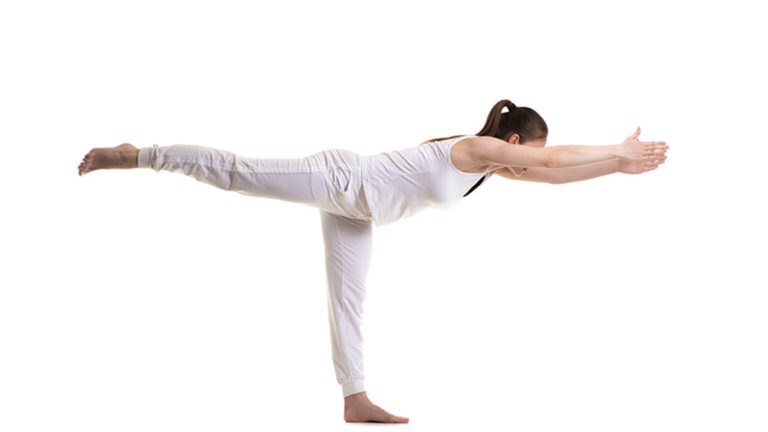 Warrior 3 (Virabhadrasana III)-AWAKEN