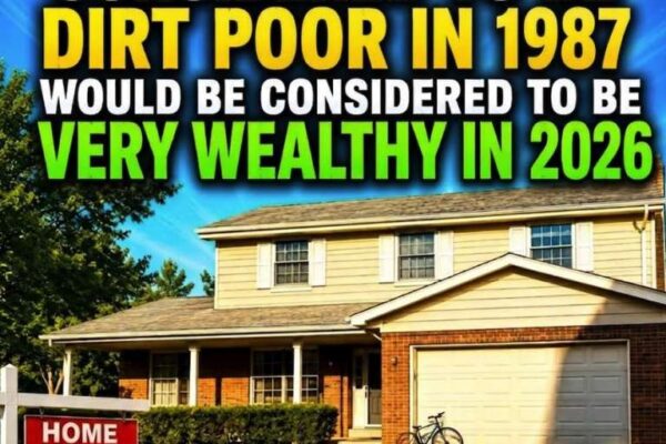 Those That Were Considered To Be “Dirt Poor” In 1987 Would Be Considered To Be Very Wealthy In 2026