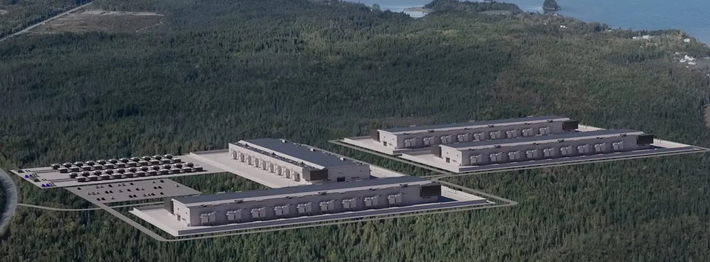 Spruce Lake data centre rendering