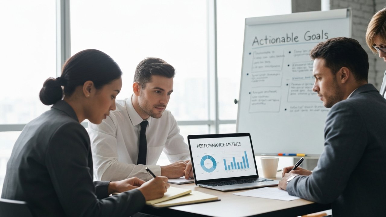 Creating Actionable Goals After Performance Reviews