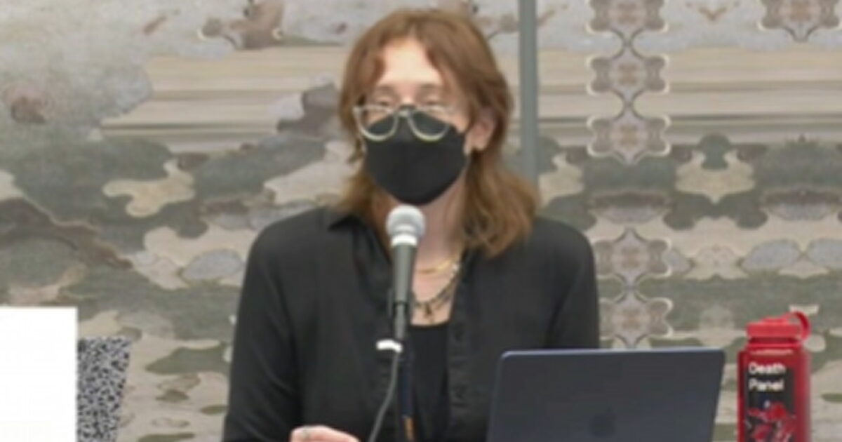 CRAZY TOWN: Masked Woman at ‘Socialism 2026 Conference’ in Chicago Explains Why Fitness is Fascist (VIDEO)