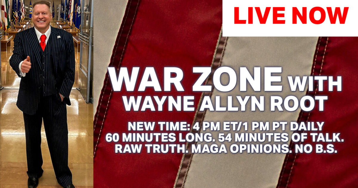 Watch Live: President Trump Issues STERN Warning to Senate Republicans — Without the SAVE America Act “I Will Be the LAST Republican President” and More! The WAR Zone Podcast With Wayne Allyn Root Presented by The Gateway Pundit