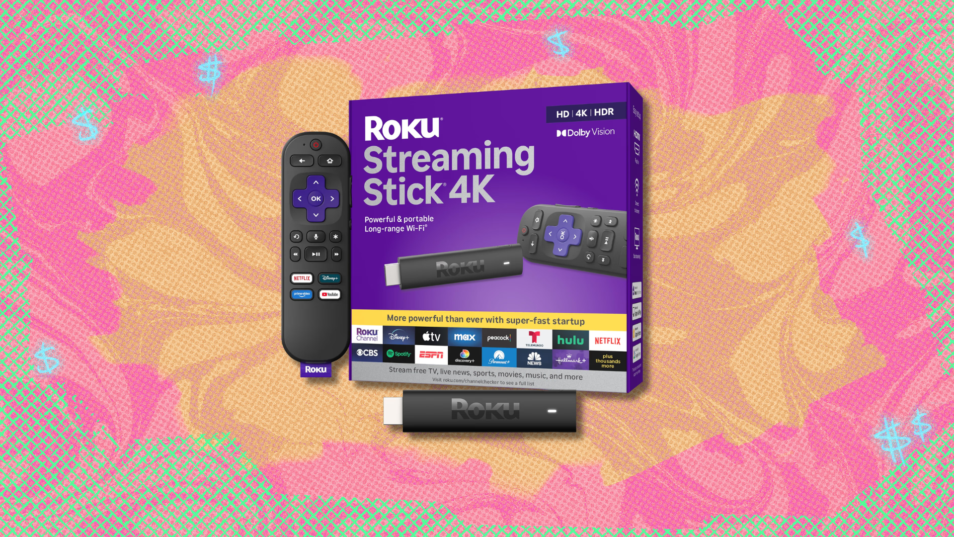 The Roku Streaming Stick 4K is over  off at Amazon
