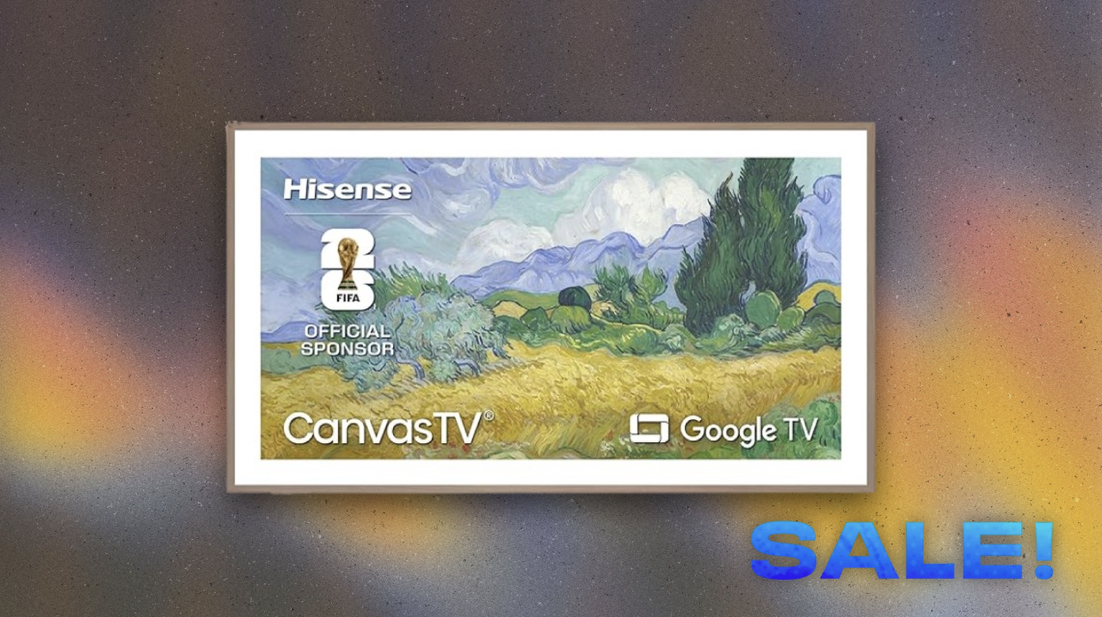 Hisense’s answer to Samsung’s The Frame is 50% off right now at Amazon