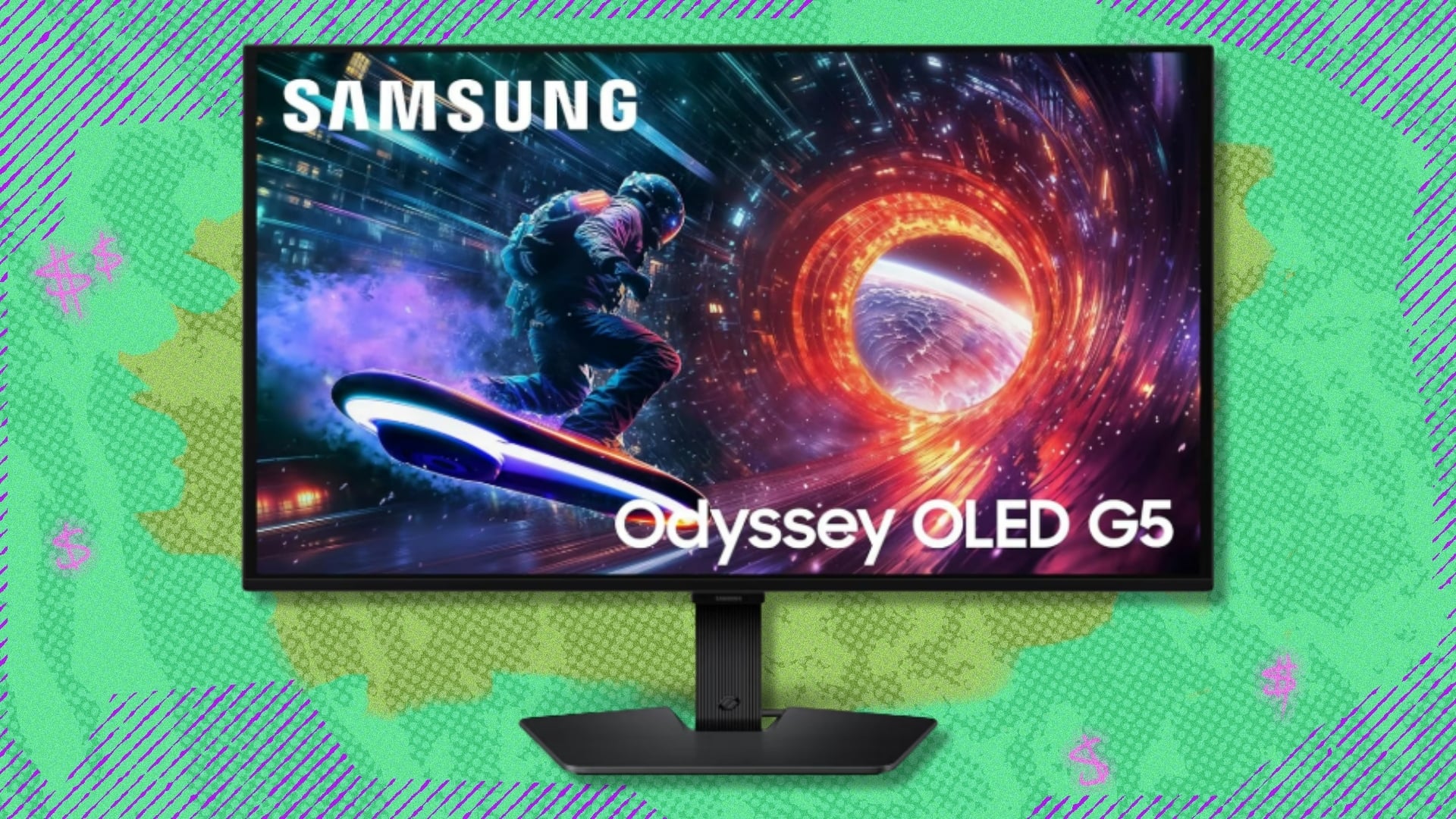This Samsung OLED G5 gaming monitor gets a 0 Labor Day price cut on Amazon
