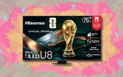 The Hisense 75-inch U8 ULED Mini-LED 4K TV is over 0 off at Amazon