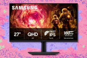 The 27-inch Samsung Odyssey G5 QHD gaming monitor is nearly back to its lowest-ever Amazon price