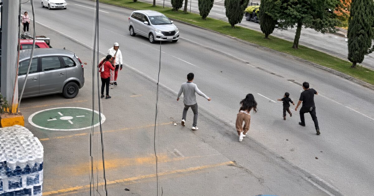 WATCH: Hero Supermarket Manager in Mexico Dives Into the Road and Saves Child From Being Run Over by Oncoming Traffic