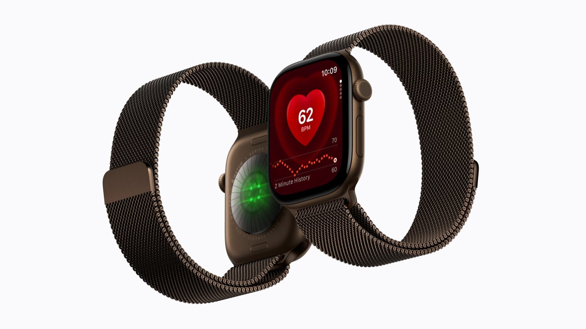 the front and back of the Apple Watch Series 12
