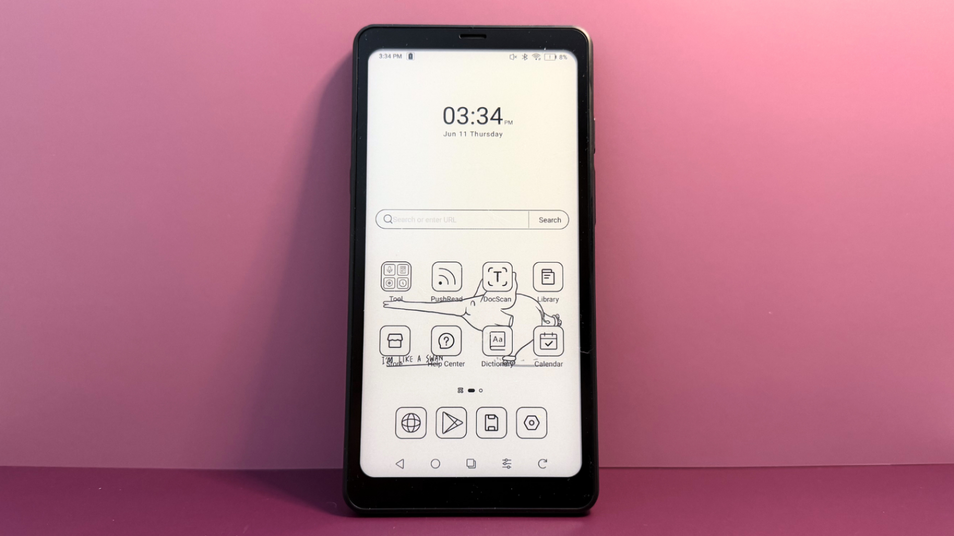 A Boox Palma 2 e-reader