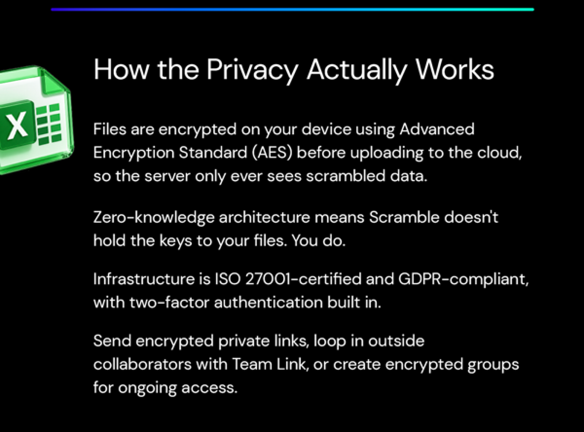 Scramble Cloud Storage Lifetime Subscription (20TB)