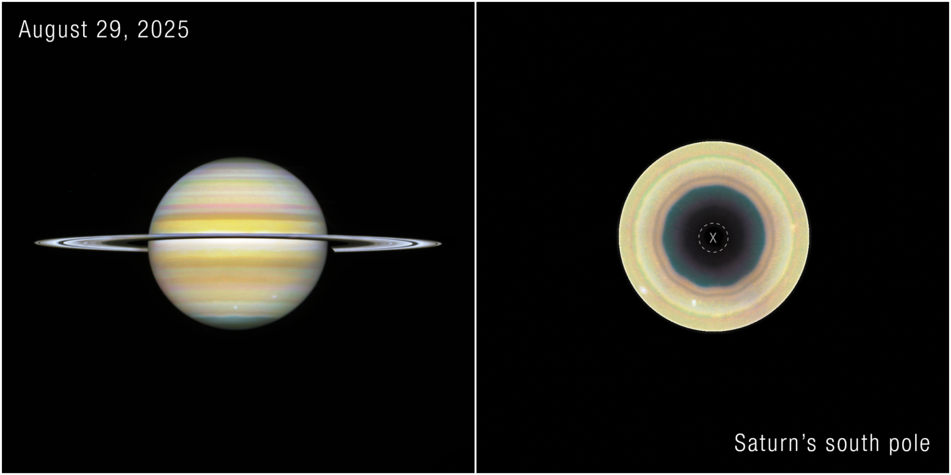 Hubble viewing Saturn