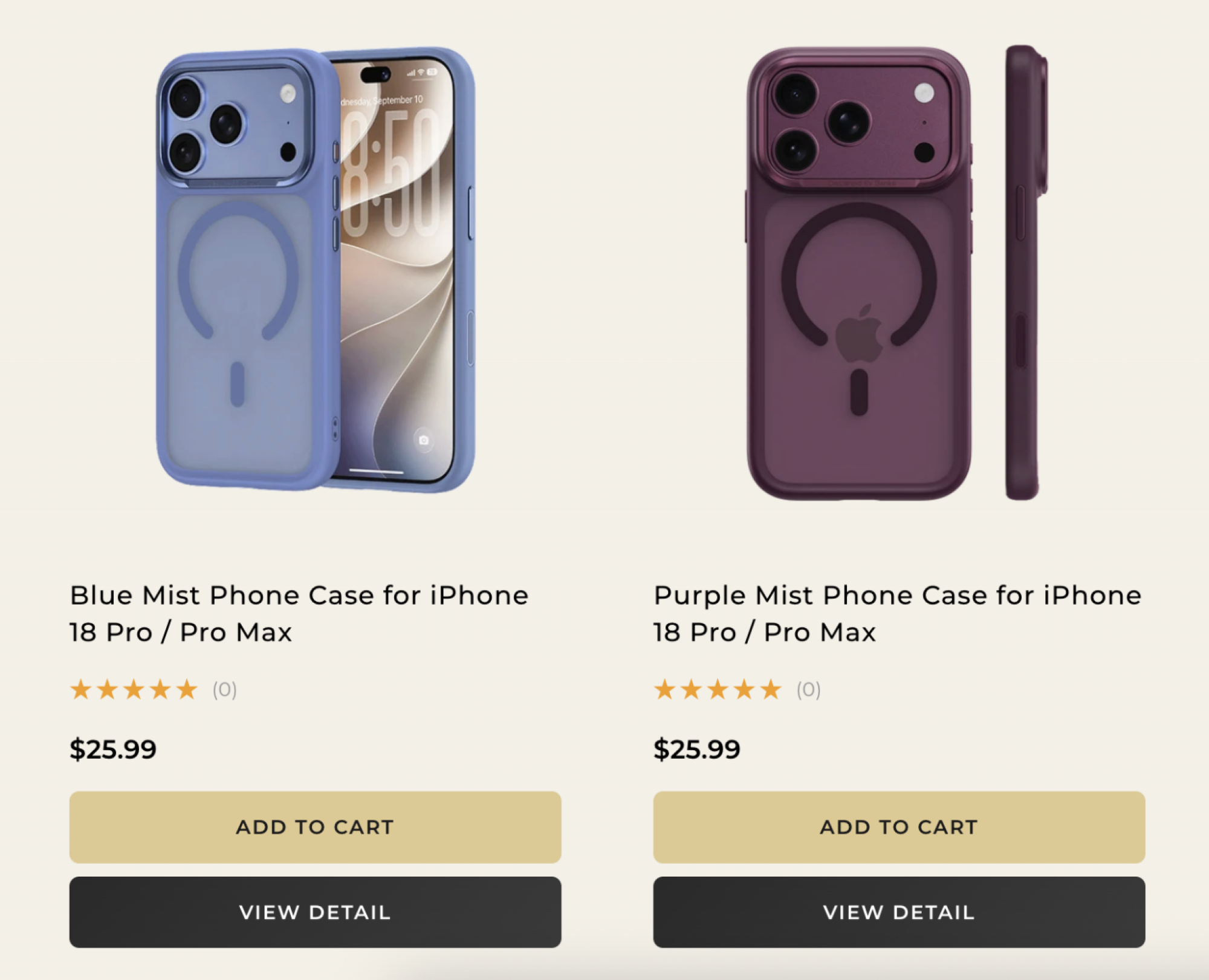 Benks Blue and Purple iPhone 18 Pro and Pro Max cases