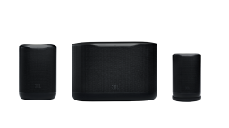 JBL Cove X1, M1, and P1 speakers