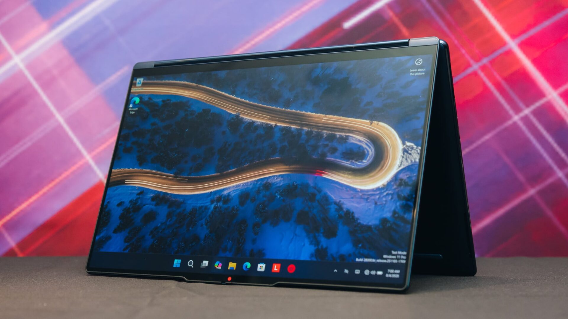 Lenovo Yoga 9n 2-in-1 folded in a tent shape
