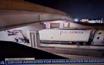 WATCH: Uzbek Semi-Truck Driver Who Killed Woman on Texas Highway Caught Lying to Investigators About Crash