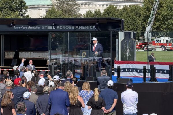 WATCH LIVE: President Trump Participates in Steel Across America Event Commemorating 9/11 With First Responders – 10:35 AM ET