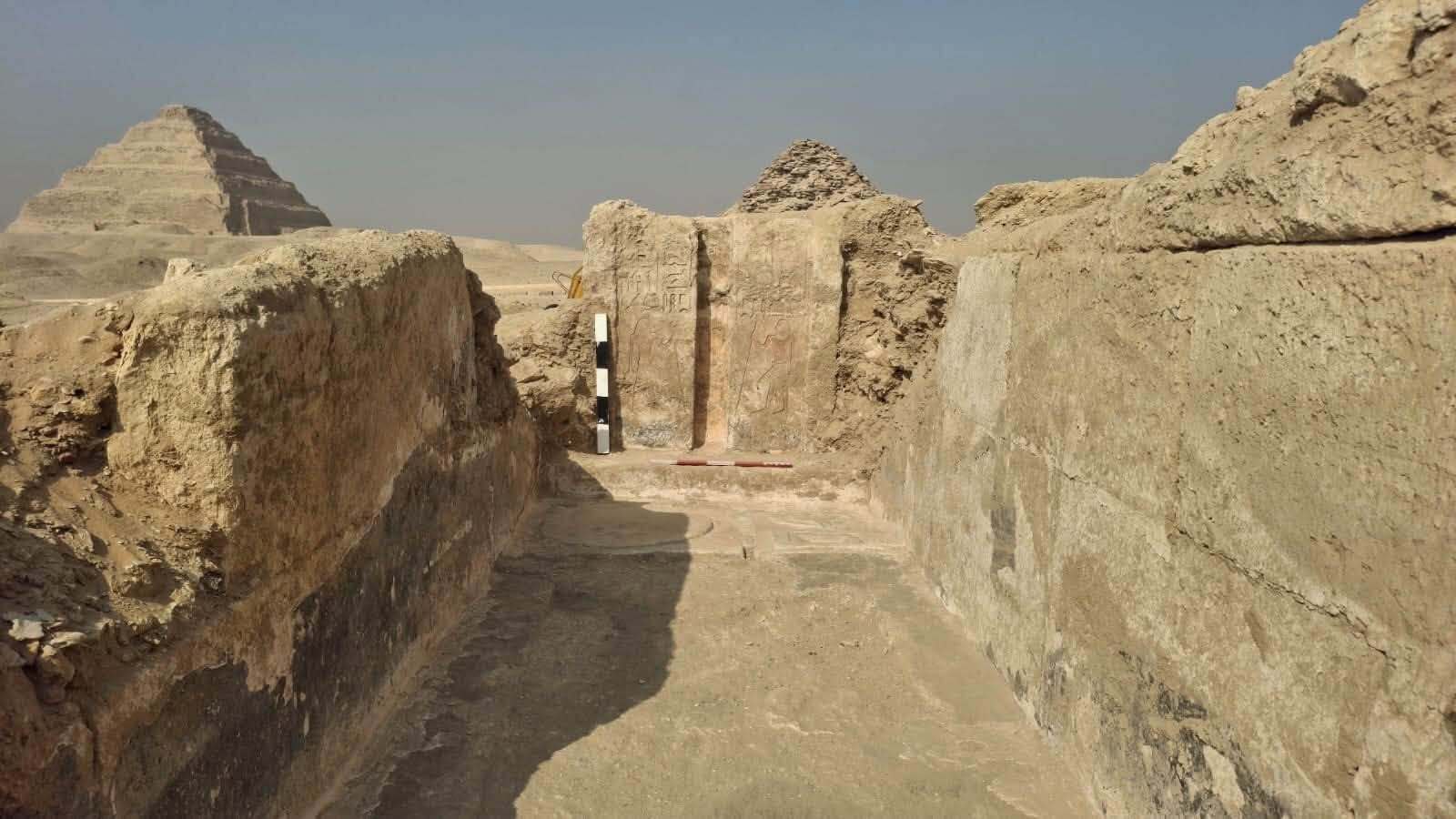 Ancient Egyptian tomb holding the king’s ‘keeper of secrets’ unearthed at Saqqara