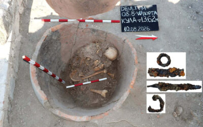 1,600-year-old skeleton found in a giant jar in Bulgaria may belong to Roman who hid there to escape enemy attack