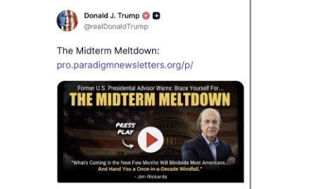 Trump Uttered Six Words – Then This 4-time Presidential Advisor Moved  Million