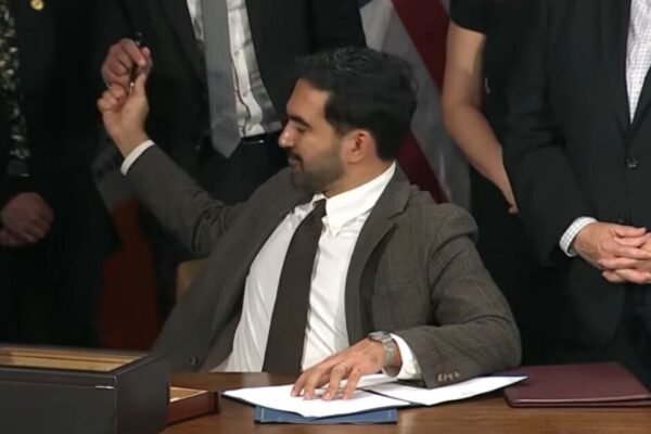 WATCH: Mamdani Gifts Ceremonial 9/11 Pen to Lawyer Who Represented al-Qaeda Operative Tied to Pentagon Hijacker