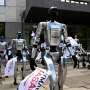 Robots protest rampant AI in Poland