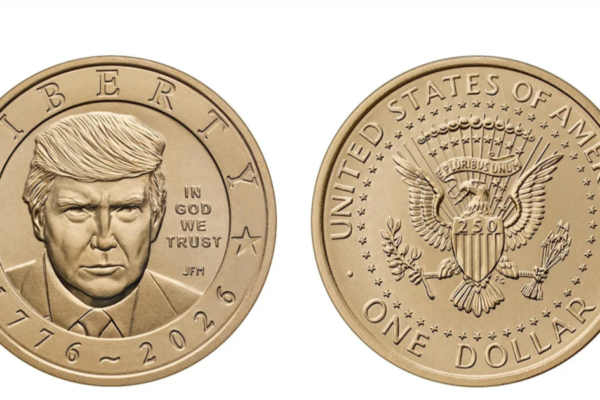 Demand for 2026 Semiquincentennial Coin Featuring President Trump so High Wait Times Exceed an Hour