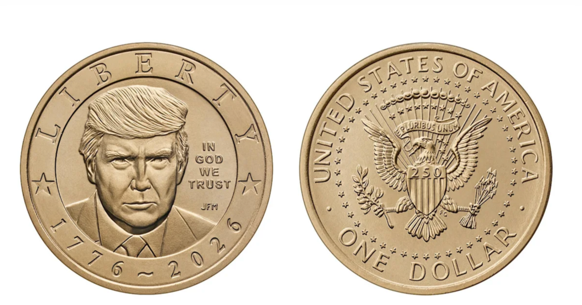 Demand for 2026 Semiquincentennial Coin Featuring President Trump so High Wait Times Exceed an Hour