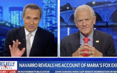 Peter Navarro Drops Truth Bomb on Greg Kelly Show — Shares What Actually Happened on Maria Bartiromo’s Fox News Exit (VIDEO)