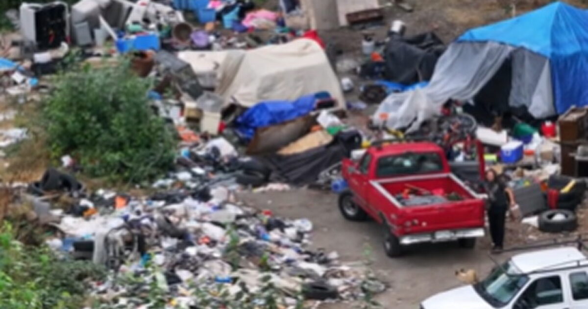 Seattle Homeless Encampment Described as an Environmental Hazard Yet it Keeps EXPANDING
